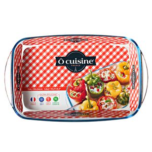 Πυράντοχο Γυάλινο Ταψί Ορθ. 39×24εκ. 249 Ô cuisine