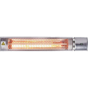 Infrared Gold τηλεχειριζόμενη, λάμπα άμεσης απόδοσης, 2 επίπεδα ισχύος (1000/2000 Watt), 2000 Watt, IP65 για εξωτερική χρήση