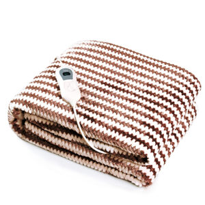 ΔΙΠΛΗ ΗΛΕΚΤΡΙΚΗ ΚΟΥΒΕΡΤΑ COSY - BROWN