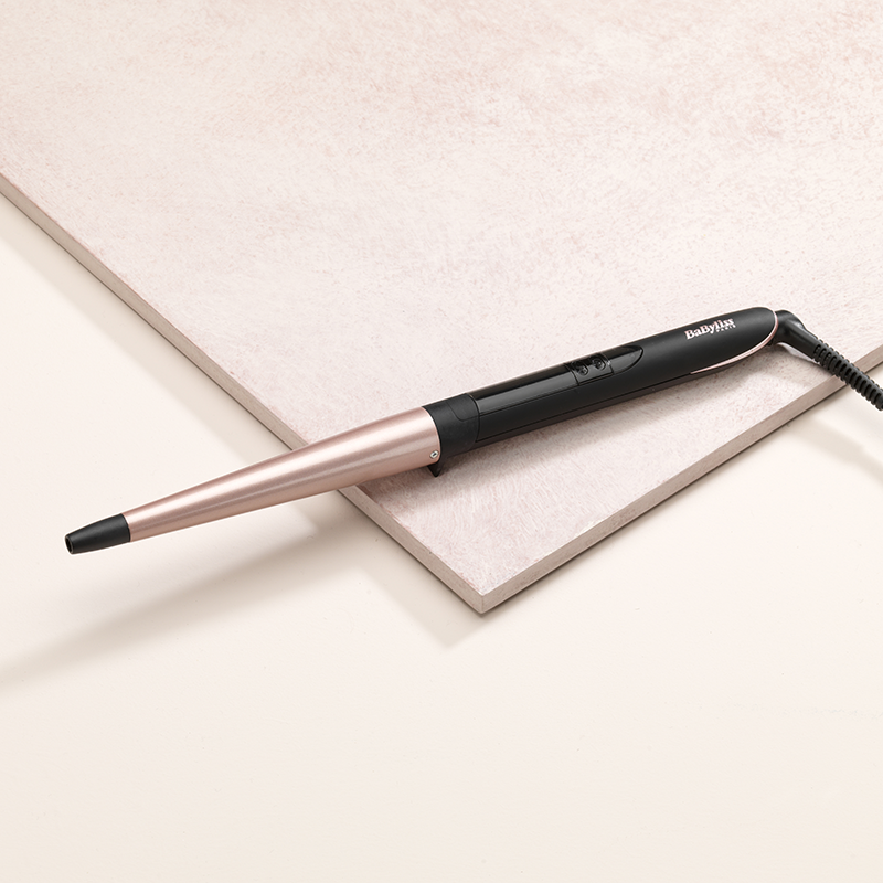 Κωνικό Ηλ. Ψαλίδι Μαλλιών Rose Quartz C454E - Image 2
