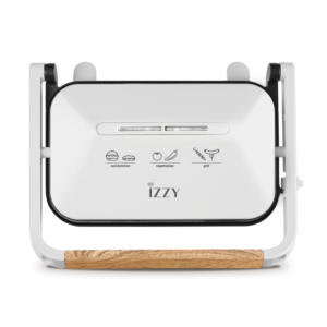 Σαντουιτσιέρα Panini Wood Λευκή 1300W Grill IZ-2013